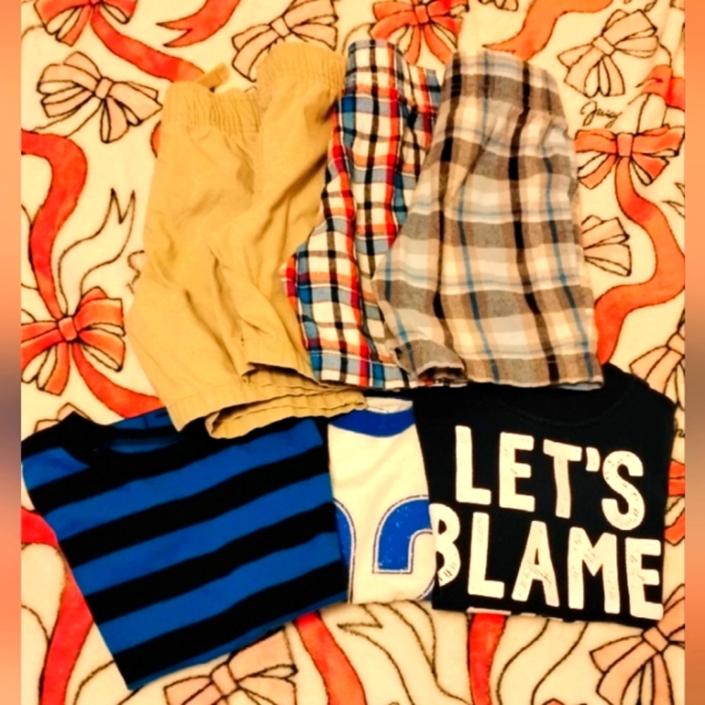 Size 2T Boys Shorts And T-shirt Bundle